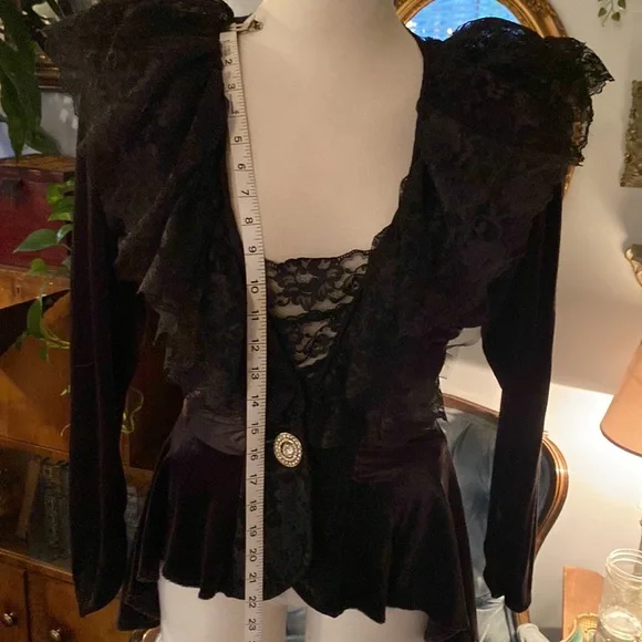 Velvet blazer - Picture 5 of 8